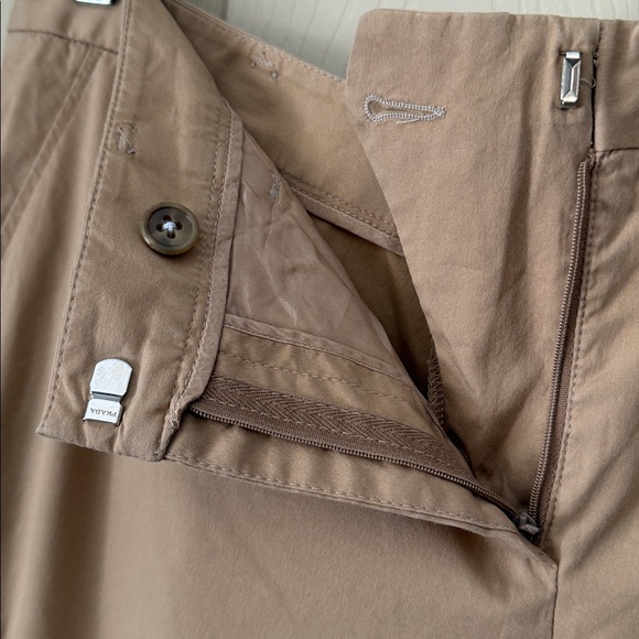 Prada Khaki Pants Size 46 6/8 - Picture 3 of 6